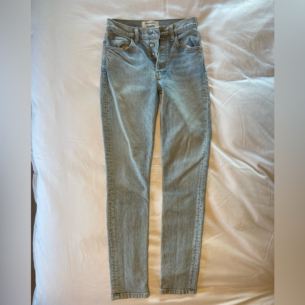 Reformation Jeans, Serena High Skinny Jean, size 23